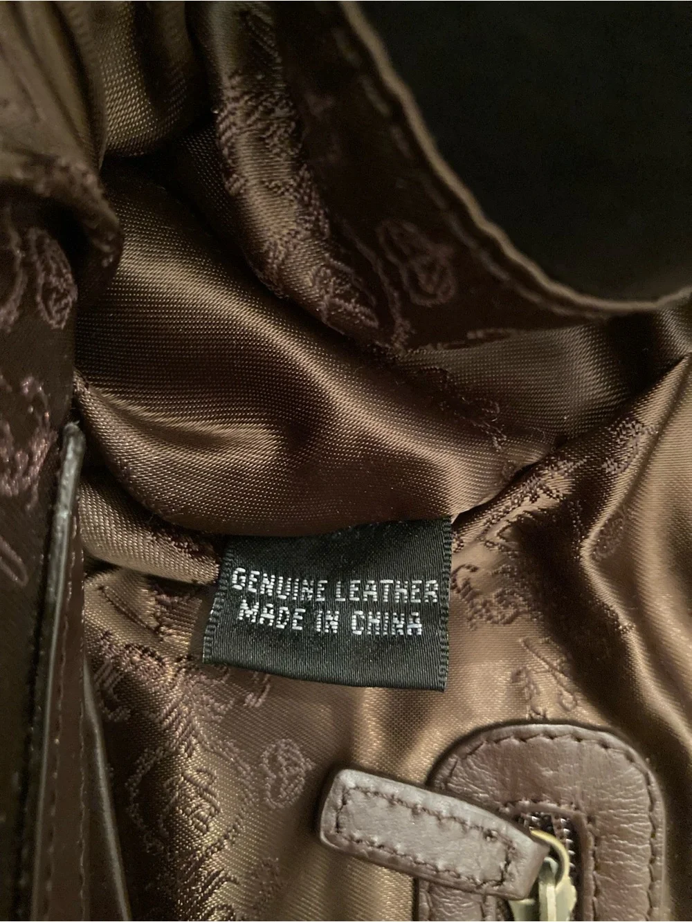 NWOT Kate Landry Leather Hobo Bag